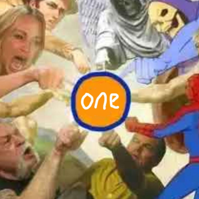 One