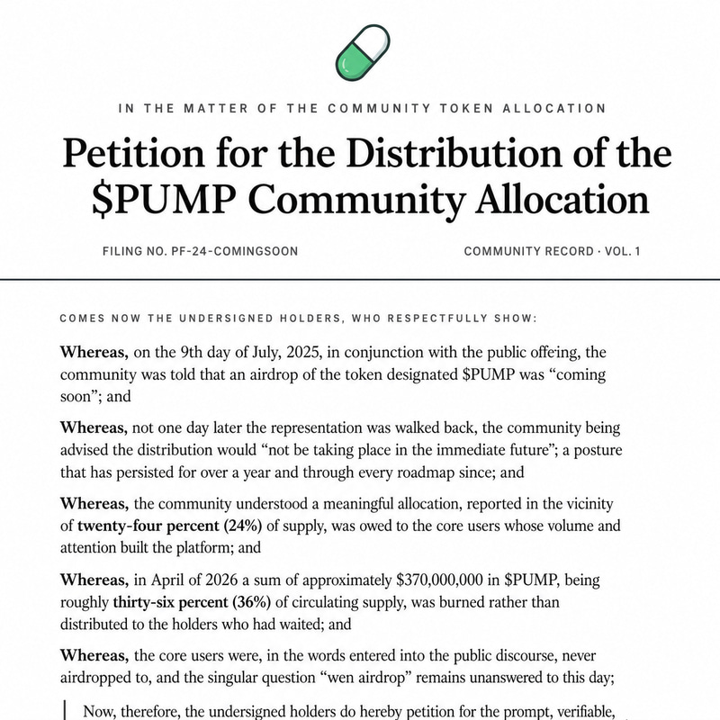 PETITION